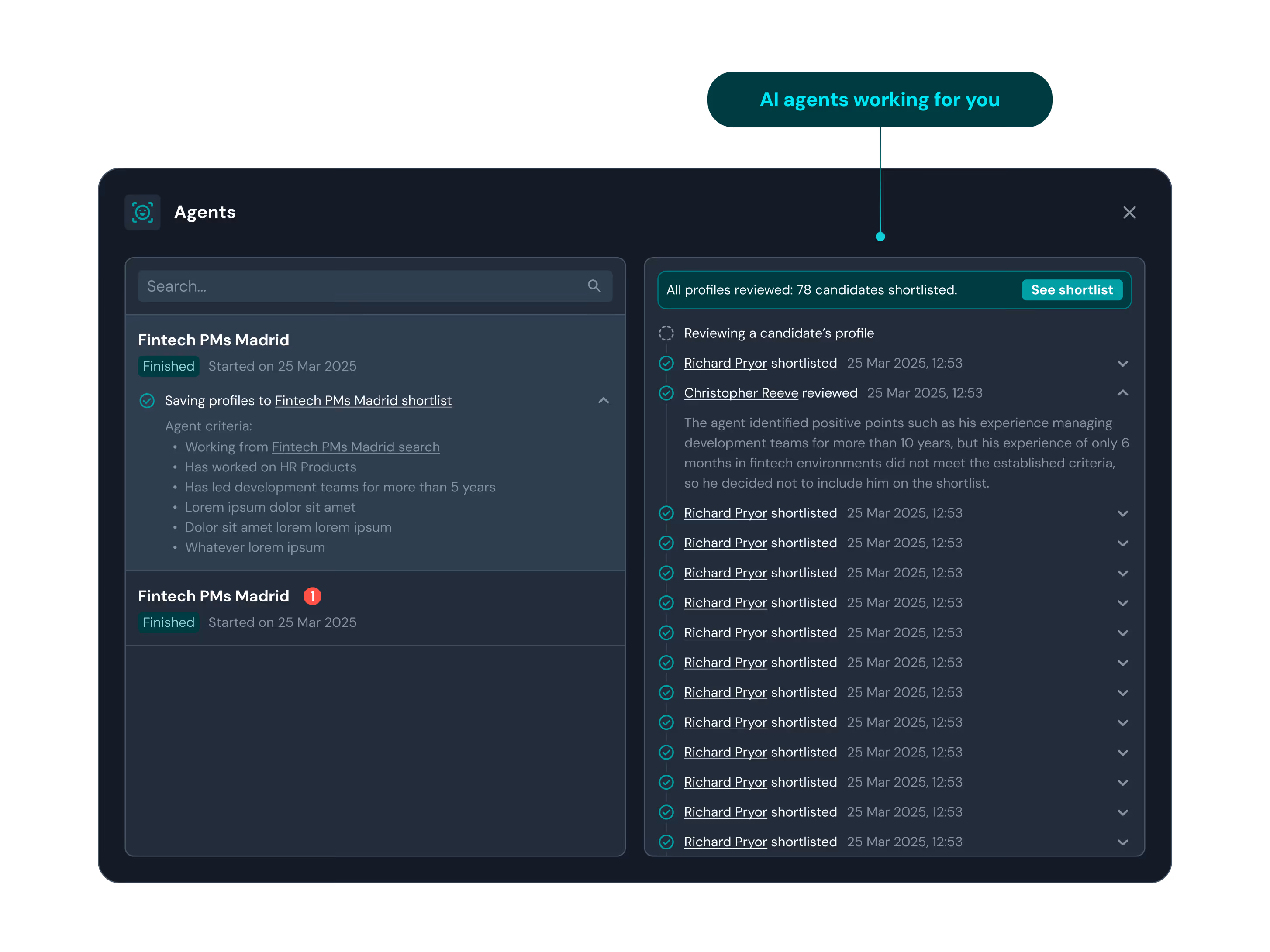 AI Agents — Let AI agents handle the workload